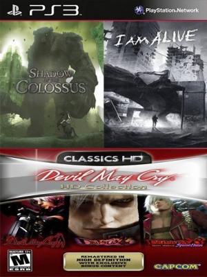 Shadow of the Colossus Mas Devil May Cry HD Collection Mas I Am Alive PS3