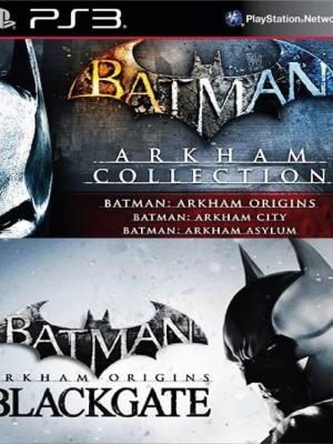 Batman Arkham Collection Mas Batman Arkham Origins Blackgate Deluxe Edition PS3