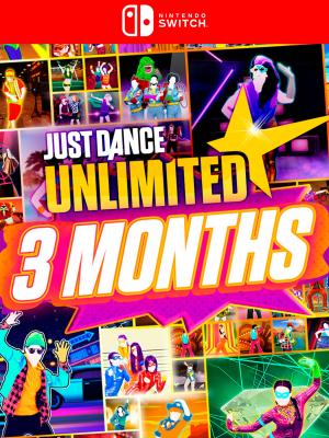 Just Dance: Unlimited 3 MESES - NINTENDO SWITCH	